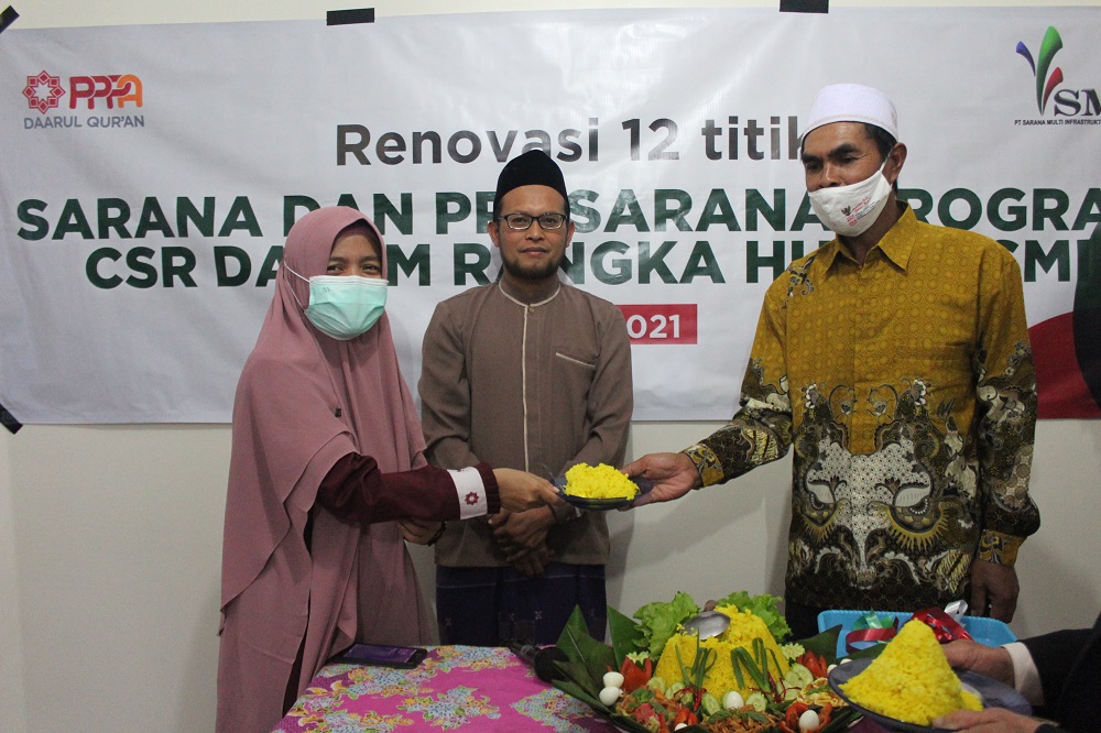PPPA Daarul Qur'an Bandung dan SMI Resmikan Madrasah Ash-Sholeh