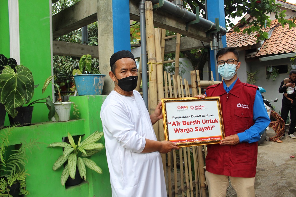 PPPA Daarul Qur'an Bandung Â Bangun Sumber Air Bersih untuk Warga Desa Sayati