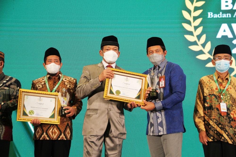 Laznas PPPA Daarul Qur'an Raih Baznas Award 2022 Sebagai Laznas dengan Pertumbuhan Penghimpunan Terbaik