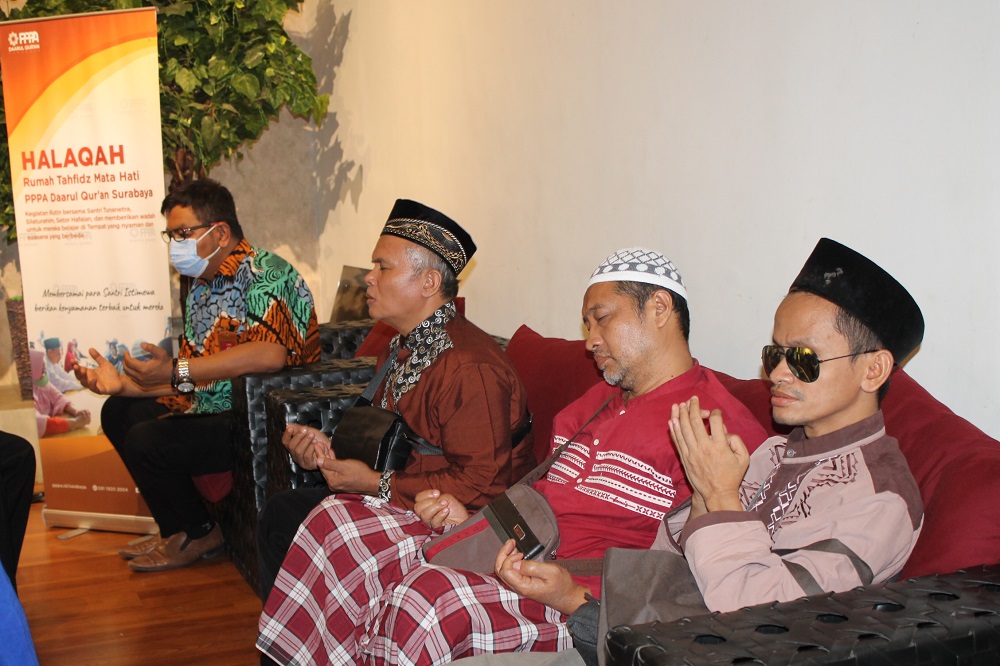 Halaqah Santri Rumah Tahfidz Mata Hati Surabaya Kembali Aktif