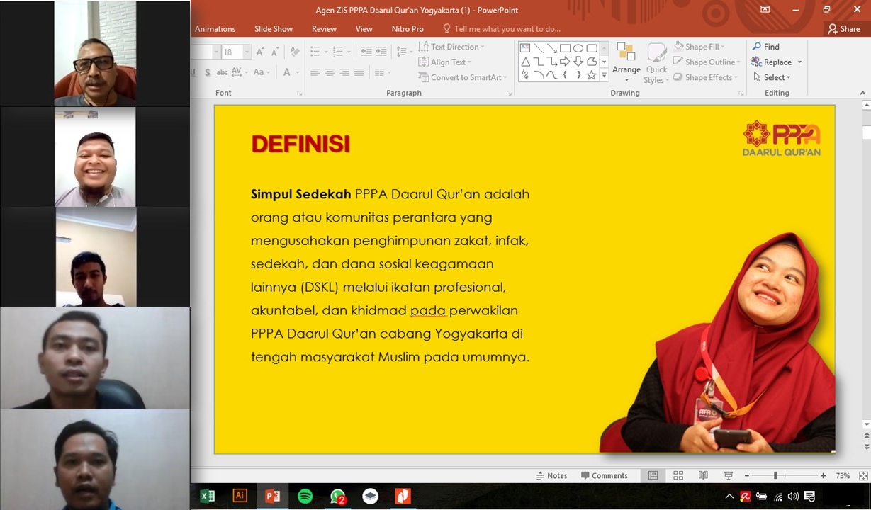 PPPA Daarul Qurâ€™an Yogyakarta Konsolidasi Jaringan Simpul Sedekah