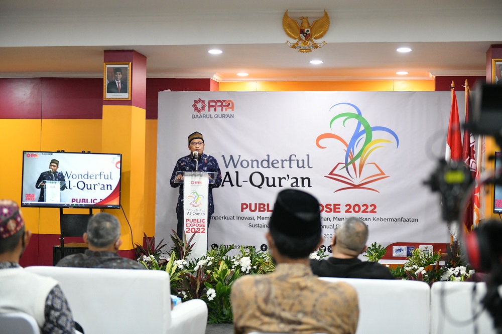 Apresiasi Stakeholder untuk Dakwah Tahfidzul Qur'an Laznas PPPA Daarul Qur'an di Public Expose 2022