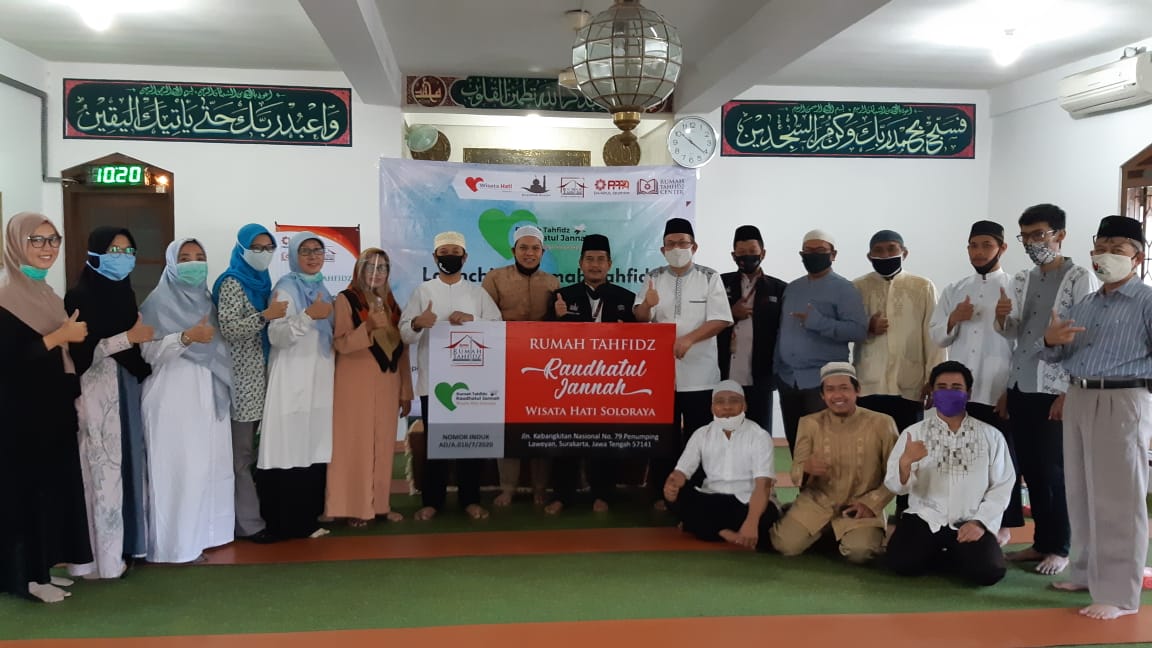 Launching Rumah Tahfidz Raudhatul Jannah Wisata Hati Solo Raya