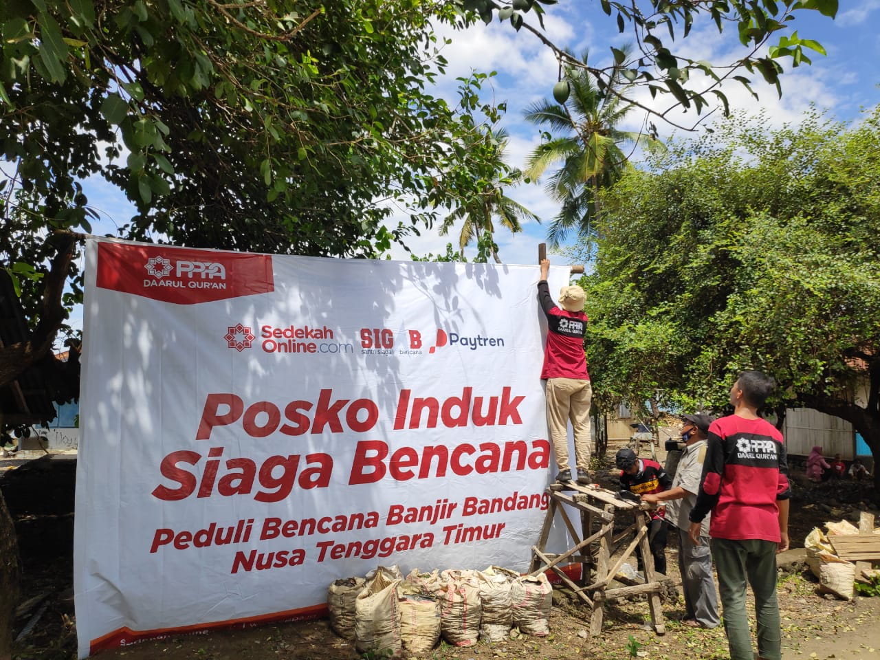 Tim Sigab PPPA Daarul Qur'an Tiba di Desa Sagu, Desa Terpencil yang Hampir Luput dari Bantuan
