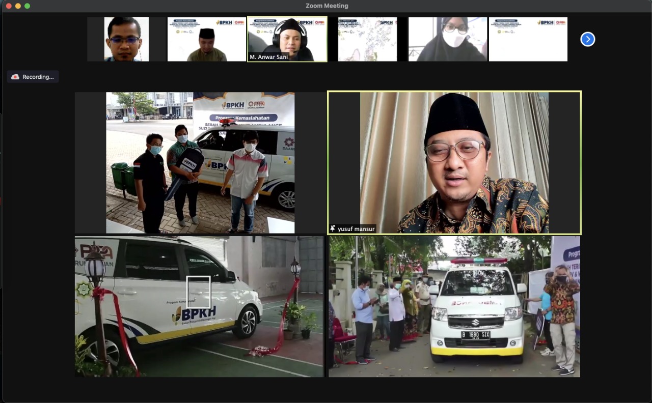 BPKH Gandeng PPPA Daarul Qur'an Salurkan Unit Ambulance