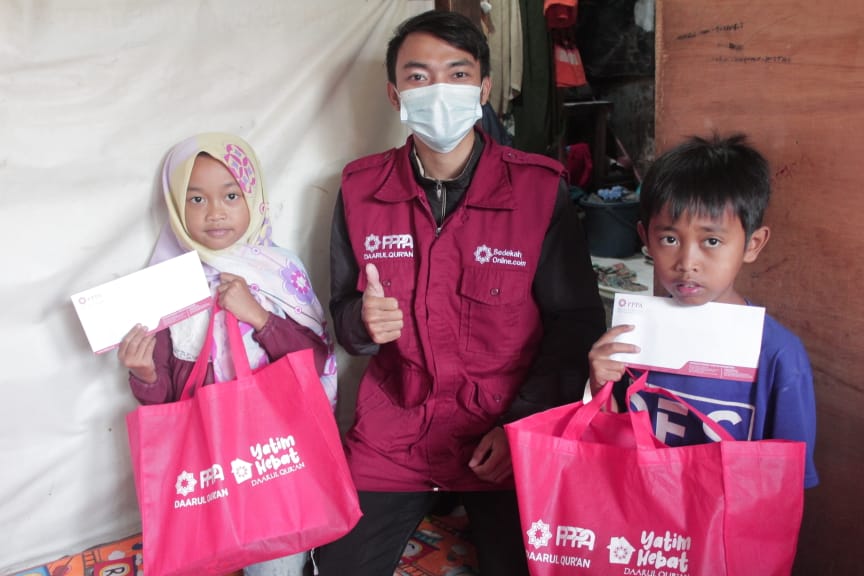 Wisnu dan Yanti, Kakak Beradik Yatim dari Bandung