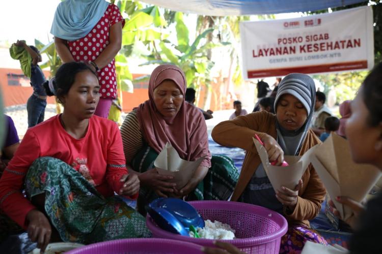 Terus Bantu Korban Gempa Lombok