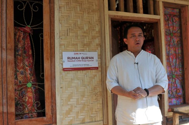 Bersama CIMB Niaga Syariah Bantu Lombok Bangkit