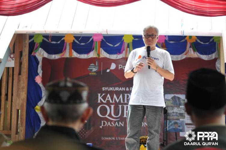 Paytren bersama PPPA Resmikan Rumah Qur'an Lombok