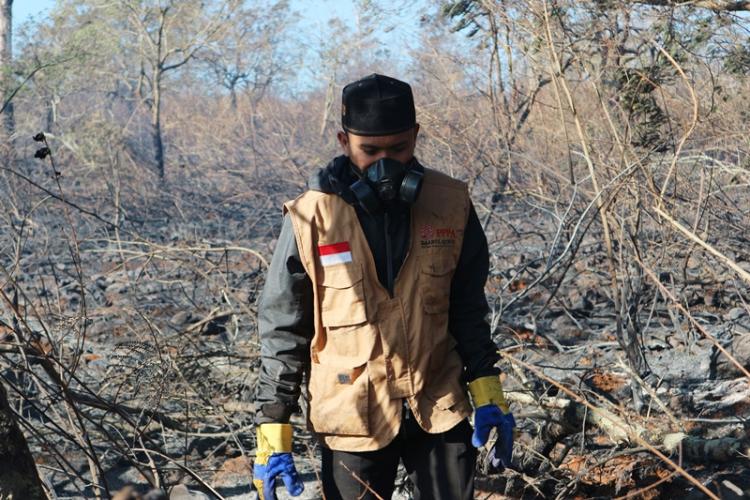 Kampung Qur'an Lembanna Terkena Dampak Kebakaran Hutan