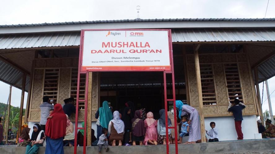 PPPA Resmikan Musholla Daarul Qur'an di Lombok