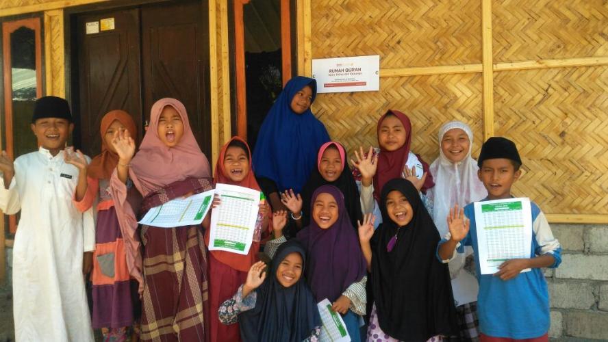 Rumah Qur'an Aktris Nunu Datau di Lombok