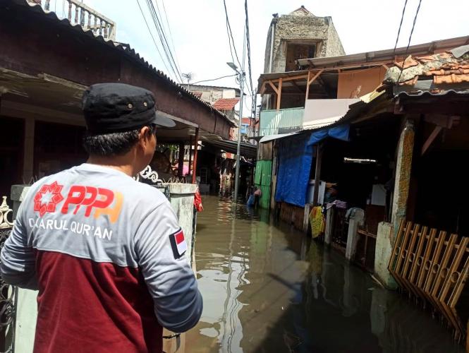 SIGAB Susuri Lokasi Terdampak Banjir Jabodetabek