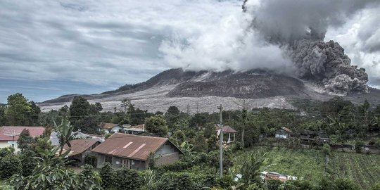 Gunung Sinabung Meletus, Santri Rumah Tahfidz di Sumatera Utara Tetap Aman