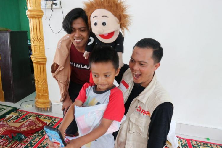 Trauma Healing untuk Anak-Anak Sulawesi Selatan