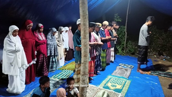 Manfaat Tenda Tahfidz Bagi Pengungsi di Sulbar